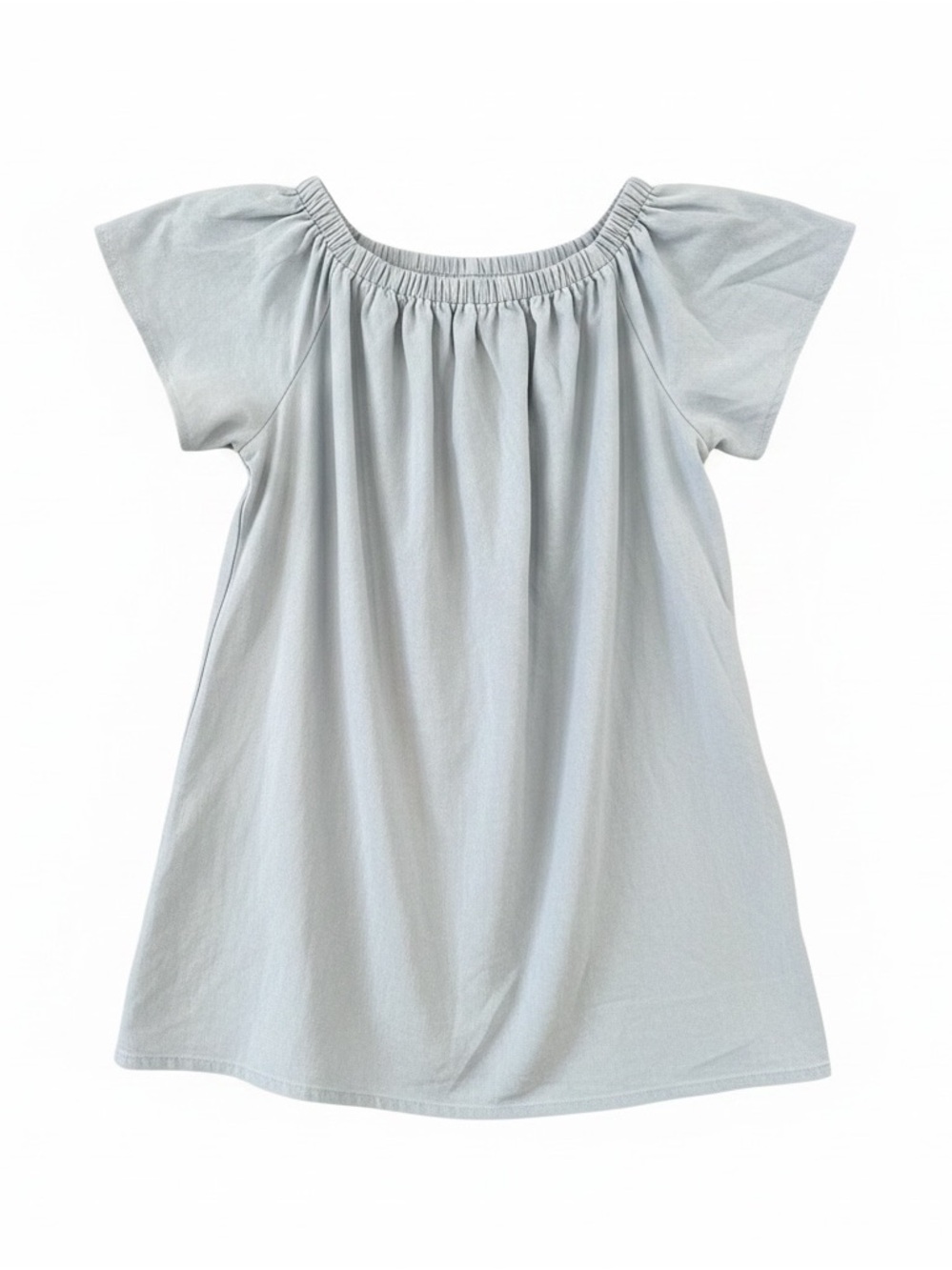 TCEC size large Light Blue Off-Shoulder Top/ dress. Size large